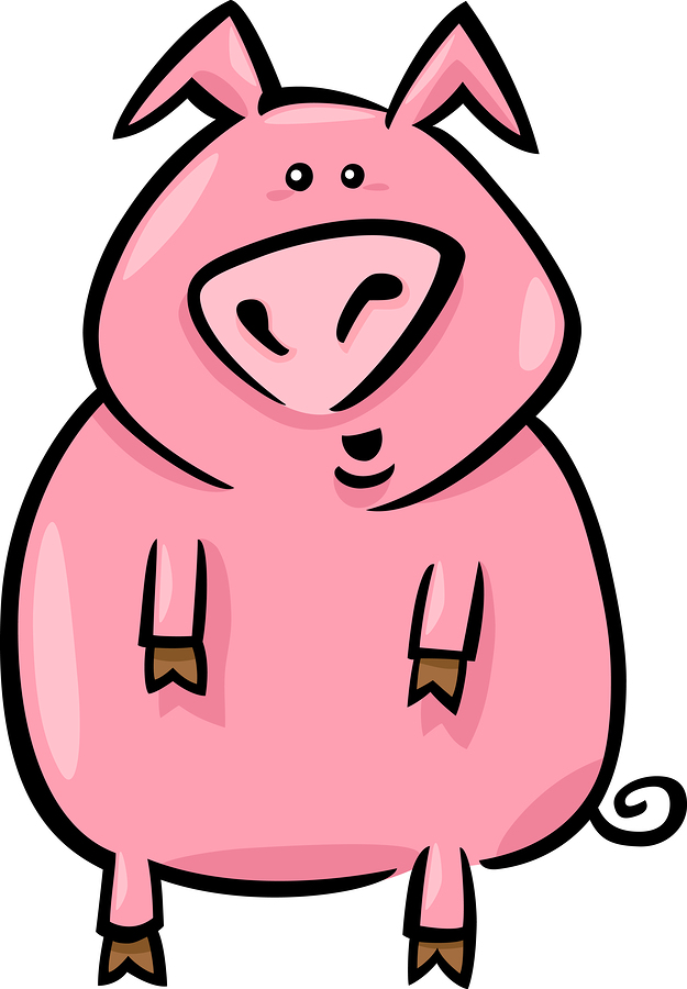 pig clip art character - photo #37